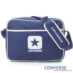 BN Converse Unisex Messenger Shoulder School Bag Blue  
