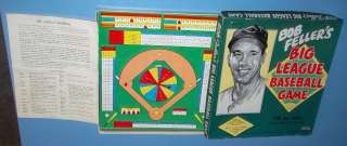 1949 Bob Fellers Big League Baseball Game COMPLETE RARE Saalfield 