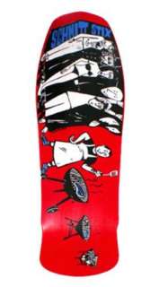 Schmitt Stix Joe Lopez BBQ Reissue Skateboard RED  