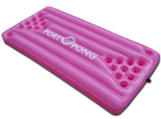 Pink Inflatable Floating Beer Pong Table   portOpong 0789610239580 