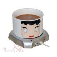   Port USB Hub + Tea Coffee Beverage Cup Electric Warmer Heater  
