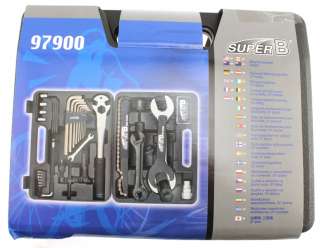 SUPER B 37 Piece Bike Bicycle Deluxe Tool Kit #97900 NEW  