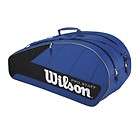 Wilson 2012 Pro Staff 6 Pack Tennis Bag   Royal Blue/Black