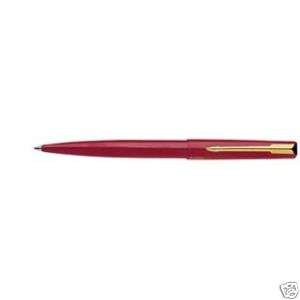 PARKER 15 RED LAQUER & GOLD BALLPOINT PEN NEW IN BOX  