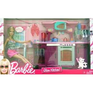  Barbie Glam Kitchen Play Set Toys & Games