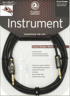 NEW PLANET WAVES 10 CIRCUIT BREAKER Instrument CABLE  