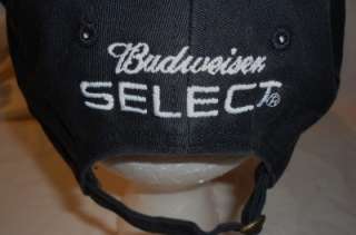 Budweiser Select black Kentucky Derby hat This hat is adjustable to 