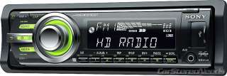 in dash  cd wma aac receiver with built in hd radio ipod controls 