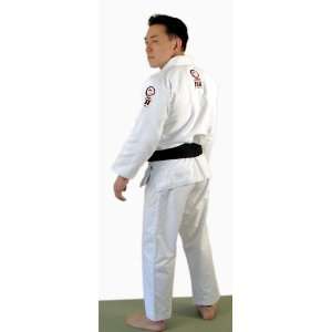  Fuji BJJ Gi, Brazilian Jiu Jitsu Cut, White A2 Sports 