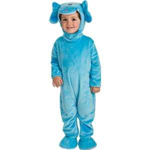 Lets Party By Rubies Costumes Blues Clues   Blue Plush Romper Toddler 