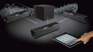   stream wirelessly to up to three speakers and subwoofer. View larger