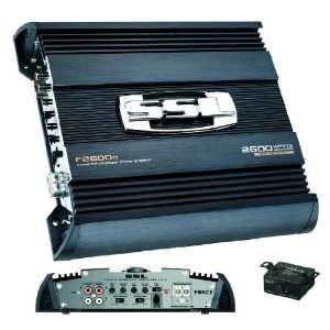   2600W Class D Monoblock Amplifier with Remote Subwoofer Level Control
