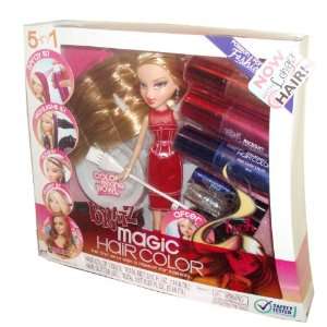  Bratz Magic Hair Color 10 Inch Doll Playset   Leah with 3 