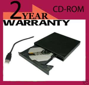 NEW Acer Aspire One USB external CD ROM drive, BLACK  