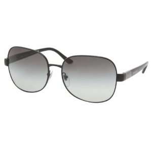 Bvlgari BV6042 239/8G Sunglasses Black Gray Gradient Frame Size Medium 