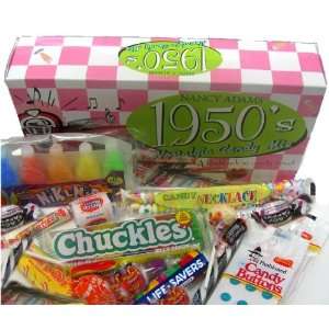   Retro Candy Gift Box Decade Box Gift Basket   Classic 50s Candy