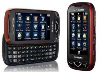 Samsung SCH U820 Reality   City red (Verizon) Cellular Phone GOOD ESN 