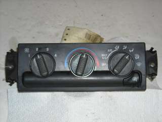 99 01 2000 Chevrolet S10 Climate Control Unit HVAC  