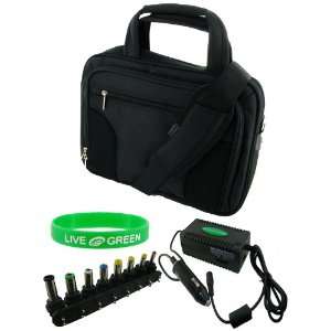   Deluxe Netbook Carrying Case with Universal Car Charger Electronics