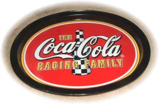 COCA COLA COKE NASCAR RACING FAMILY TRAY  