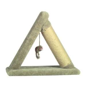  A frame cat scratch toy with rope post