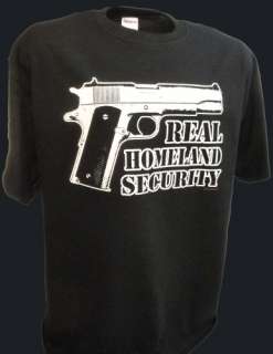 Real Security Funny Gun Handguns Colt 1911 Sig Glock Ruger Ak47 M16 