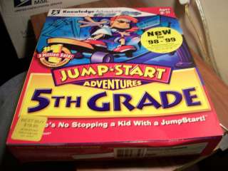   Start 5th Grade Adventures Computer Game   PC #3#   complete big box