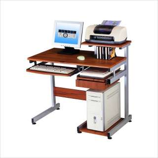 TECHNI MOBILI Conri Wood Natural Computer Desk 858108000763  