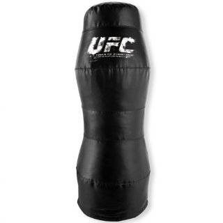 UFC Grappling Dummy   Black/White Distressed   50 lbs