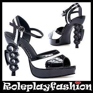 ELLIE SHOES SEXY GANGSTER COSTUME SANDALS HEELS  