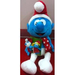Smurf Plush Huge 20 Plush Soft Christmas Santa Doll Toy From  