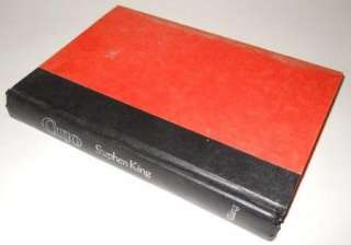 CUJO STEPHEN KING VIKING PRESS RED BOOK BLACK SPINE  
