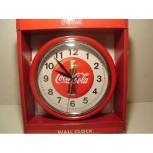 Coca Cola 9 Round Wall Clock
