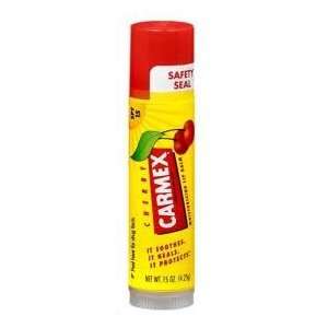  Carmex For Cold Sores Cherry Lip Balm Stick Spf 15 12x 