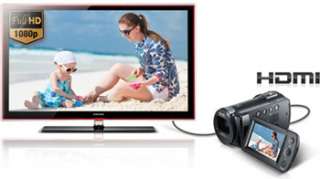 Samsung HMX F80BN HD Flash Memory Camcorder (Black) 036725304468 