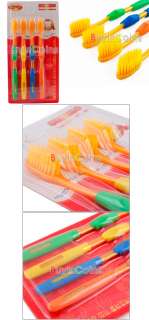 4Pcs Colorful Nano Dental Care Premium Toothbrush Set  