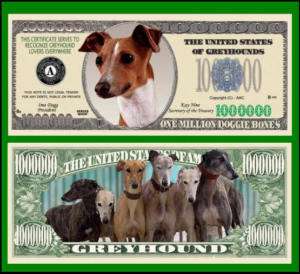 15 Factory Fresh Greyhound Million Dollar Bills  