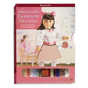 American Girl AG Samantha Paper Doll Fashion Studio Kit  