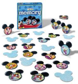   MICKEY MOUSE MINNIE CLUBHOUSE MEMORY GAME PUZZLE 4005556219377  