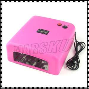 36W UV Light Nail Art Curing Lamp Dryer Beauty Care1610  