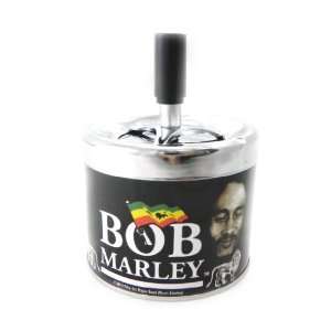  Metal ashtray Bob Marley colors.
