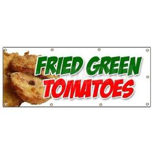  36x96 FRIED GREEN TOMATOES BANNER SIGN tomato deep fresh 