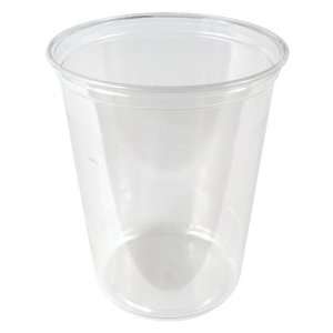  Solo DM32R 0090 Bare 32 oz. Clear Deli Container Recycled 