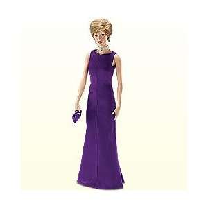  Diana The Peoples Princess Vinyl Doll   Purple Gown Toys 