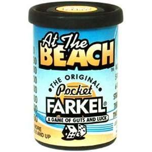  At the Beach Pocket Farkel Dice Game Toys & Games
