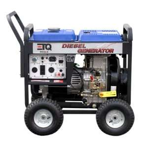   Diesel Powered Portable Generator With Electric Start Patio, Lawn