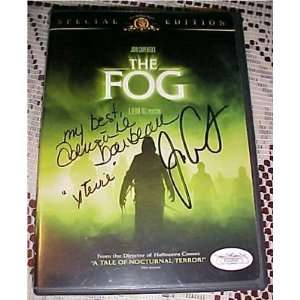  John Carpenter Adrienne Barbeau Signed THE FOG DVD JSA 