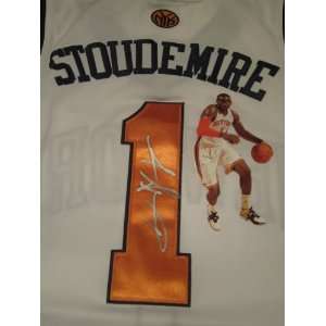 Amare Stoudemire Signed Autographed New York Knicks Jersey Authentic 