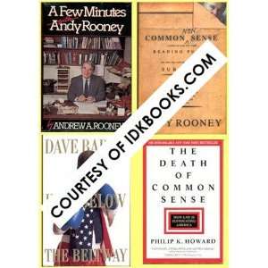  With Andy Rooney **PLUS 3 GIFTS Common Nonsense By Andy Rooney 