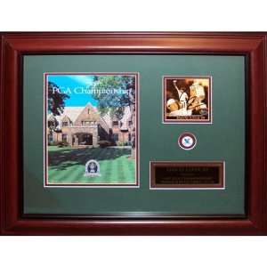 Davis Love III Autographed (1997 PGA Championship) Cut Signature Frame 